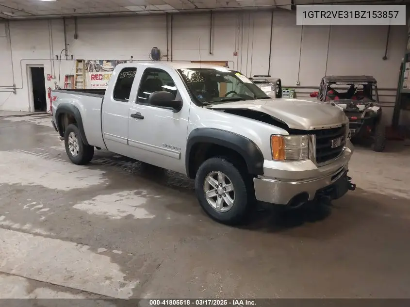 2011 GMC Sierra 1500 Sle VIN: 1GTR2VE31BZ153857 Lot: 41805518