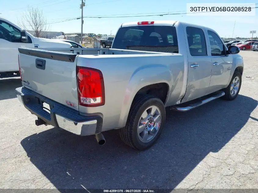 2011 GMC Sierra 1500 Sle VIN: 3GTP1VE06BG208528 Lot: 42591378
