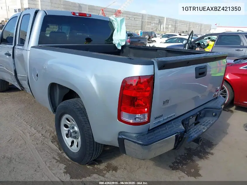 2011 GMC Sierra 1500 Sl VIN: 1GTR1UEAXBZ421350 Lot: 42622915