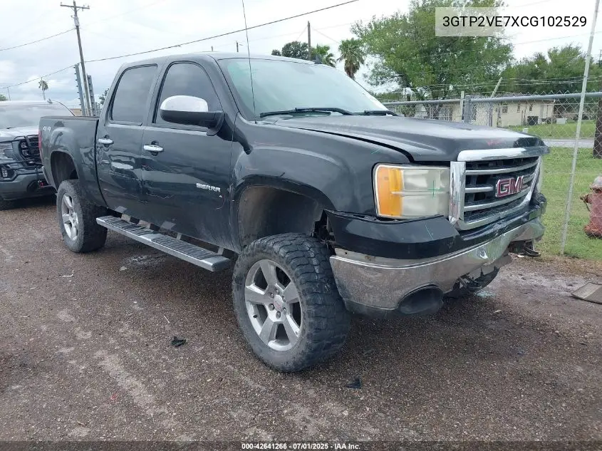 2012 GMC Sierra 1500 Sle VIN: 3GTP2VE7XCG102529 Lot: 42641266
