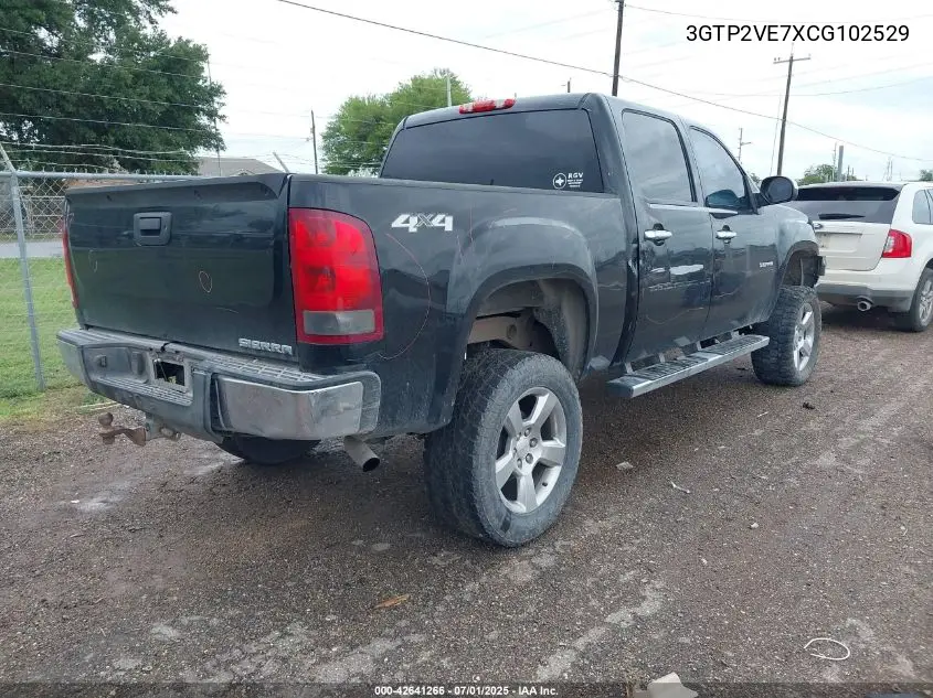 2012 GMC Sierra 1500 Sle VIN: 3GTP2VE7XCG102529 Lot: 42641266