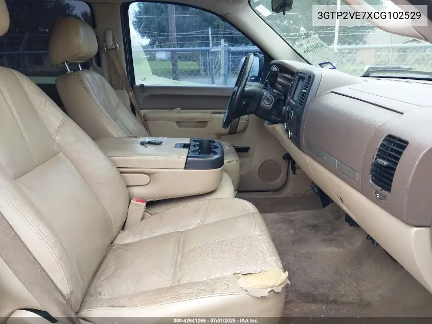 2012 GMC Sierra 1500 Sle VIN: 3GTP2VE7XCG102529 Lot: 42641266