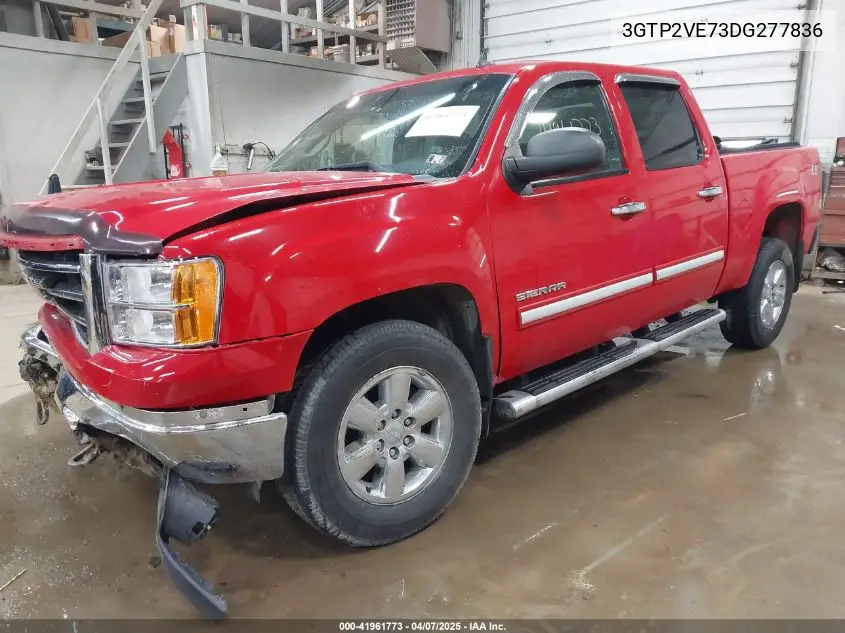 2013 GMC Sierra 1500 Sle VIN: 3GTP2VE73DG277836 Lot: 41961773