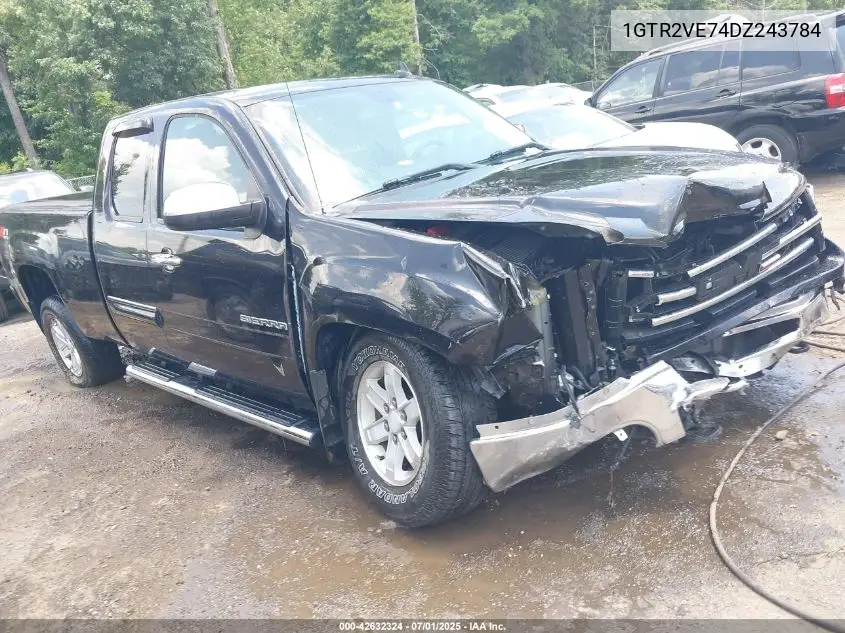 2013 GMC Sierra K1500 Sle VIN: 1GTR2VE74DZ243784 Lot: 42632324