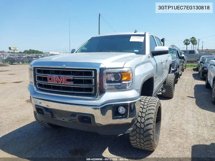 2014 GMC Sierra 1500 Sle VIN: 3GTP1UEC7EG130818 Lot: 42260088
