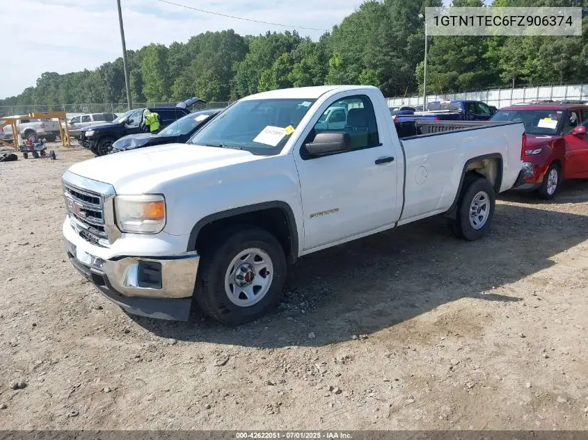 2015 GMC Sierra 1500 C1500 VIN: 1GTN1TEC6FZ906374 Lot: 42622051