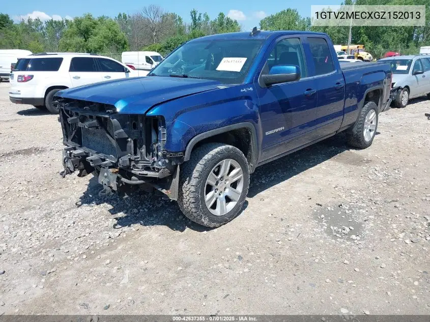 2016 GMC Sierra 1500 Sle VIN: 1GTV2MECXGZ152013 Lot: 42637355