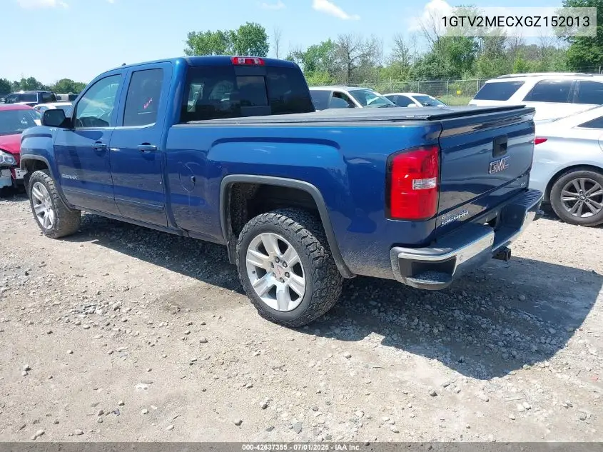 2016 GMC Sierra 1500 Sle VIN: 1GTV2MECXGZ152013 Lot: 42637355