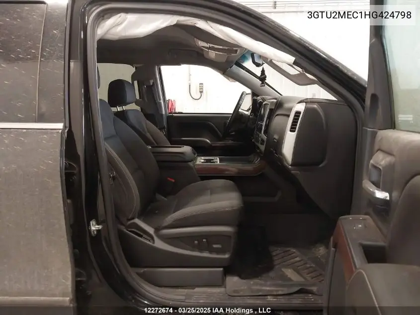 2017 GMC Sierra 1500 Sle VIN: 3GTU2MEC1HG424798 Lot: 12272674