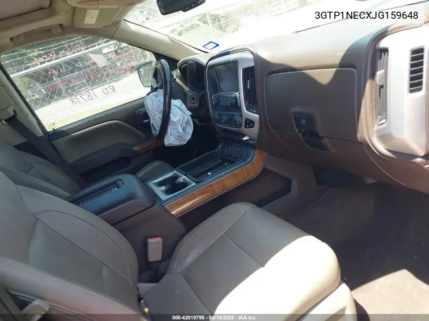 2018 GMC Sierra 1500 Slt VIN: 3GTP1NECXJG159648 Lot: 42010796