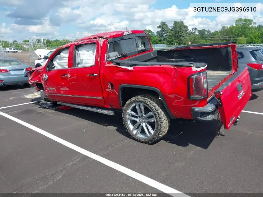 2018 GMC Sierra 1500 Slt VIN: 3GTU2NEC9JG396910 Lot: 42254150