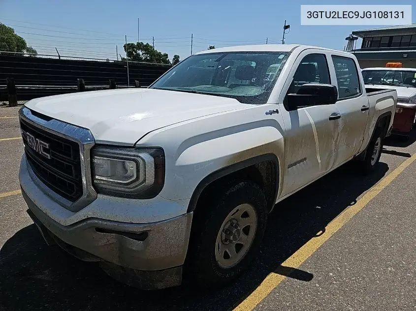 2018 GMC Sierra K1500 VIN: 3GTU2LEC9JG108131 Lot: 42642650