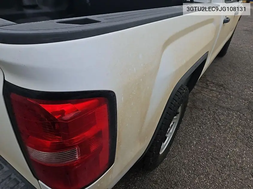 2018 GMC Sierra K1500 VIN: 3GTU2LEC9JG108131 Lot: 42642650