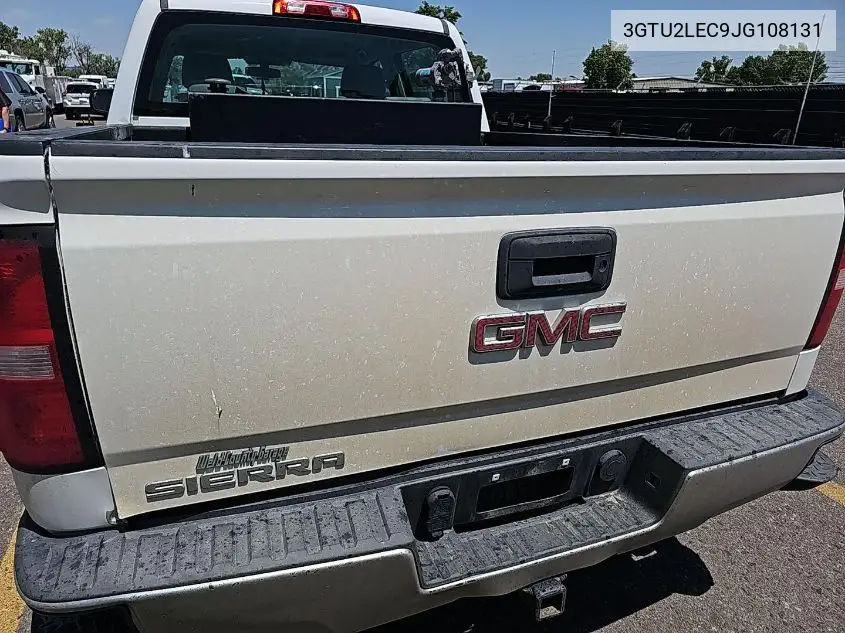 2018 GMC Sierra K1500 VIN: 3GTU2LEC9JG108131 Lot: 42642650