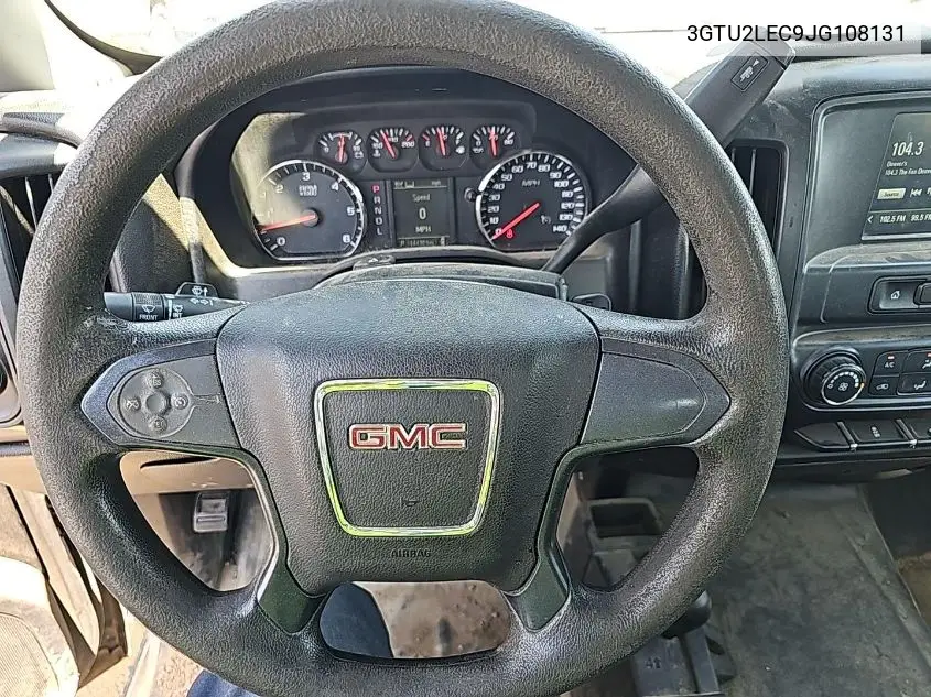 2018 GMC Sierra K1500 VIN: 3GTU2LEC9JG108131 Lot: 42642650