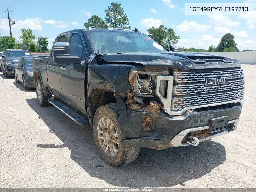 2020 GMC Sierra 2500Hd 4Wd Standard Bed Denali VIN: 1GT49REY7LF197213 Lot: 42200620