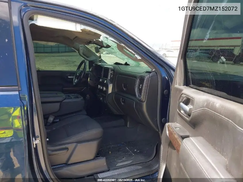 2021 GMC Sierra 1500 4Wd Short Box Elevation/4Wd Standard Box Elevation VIN: 1GTU9CED7MZ152072 Lot: 42252361