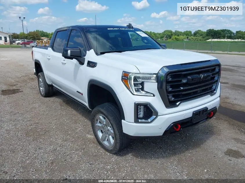 1GTU9EET9MZ301939 2021 GMC Sierra 1500 4Wd Short Box At4