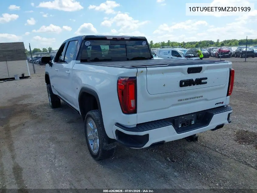 1GTU9EET9MZ301939 2021 GMC Sierra 1500 4Wd Short Box At4