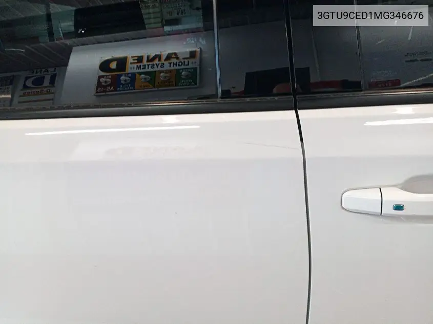 2021 GMC Sierra 1500 4Wd Short Box Elevation VIN: 3GTU9CED1MG346676 Lot: 42655963