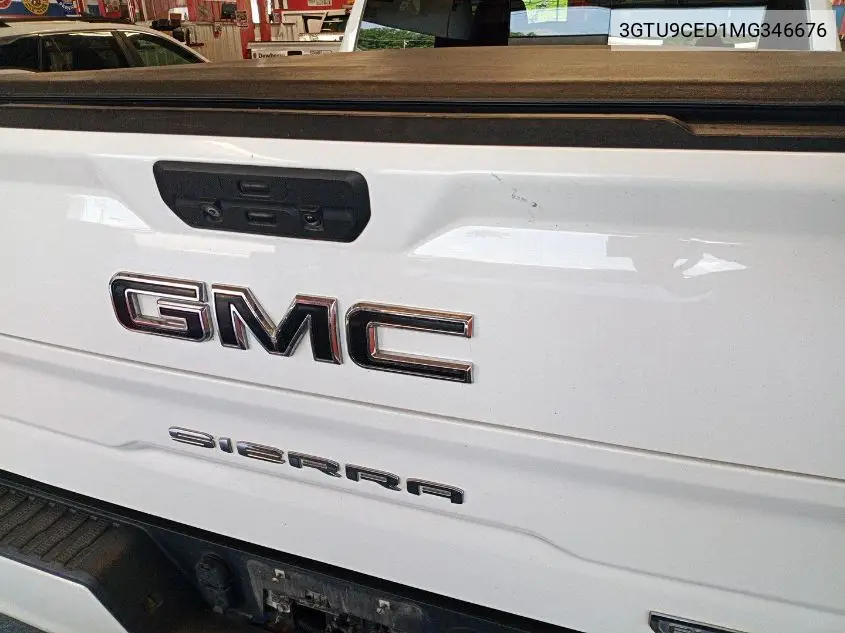 2021 GMC Sierra 1500 4Wd Short Box Elevation VIN: 3GTU9CED1MG346676 Lot: 42655963