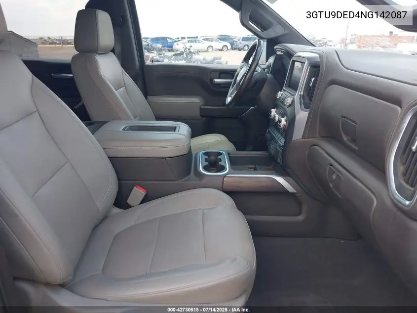 2022 GMC Sierra 1500 Limited 4Wd Short Box Slt VIN: 3GTU9DED4NG142087 Lot: 42730515