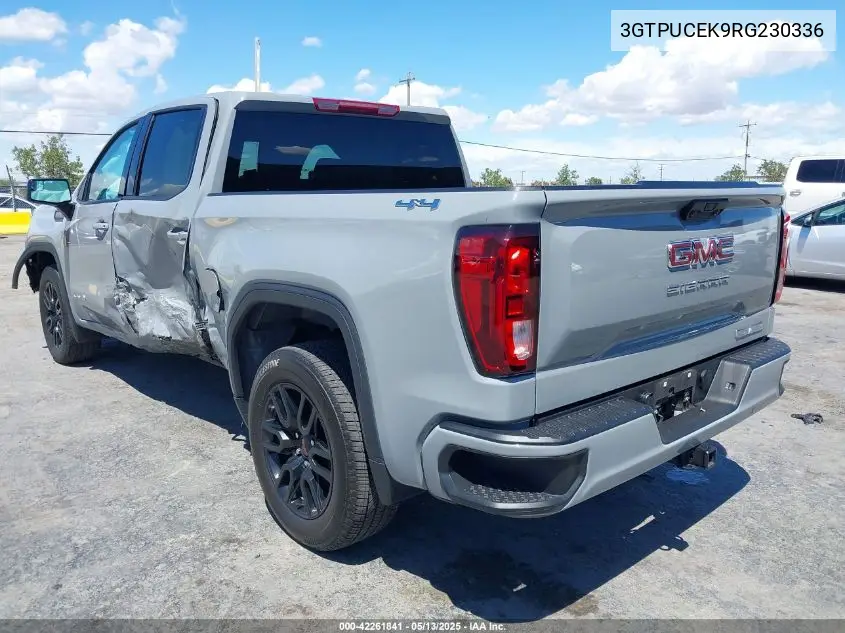 2024 GMC Sierra 1500 4Wd Short Box Elevation With 3Sb VIN: 3GTPUCEK9RG230336 Lot: 42261841