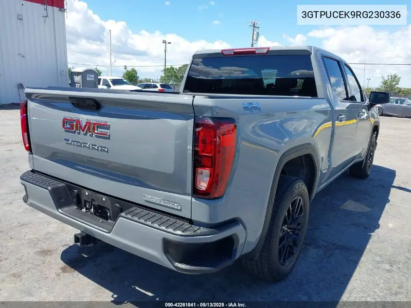 2024 GMC Sierra 1500 4Wd Short Box Elevation With 3Sb VIN: 3GTPUCEK9RG230336 Lot: 42261841