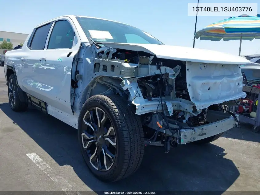 2025 GMC Sierra Ev Max Range Denali VIN: 1GT40LEL1SU403776 Lot: 42463192
