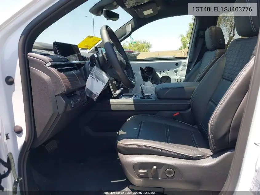 2025 GMC Sierra Ev Max Range Denali VIN: 1GT40LEL1SU403776 Lot: 42463192