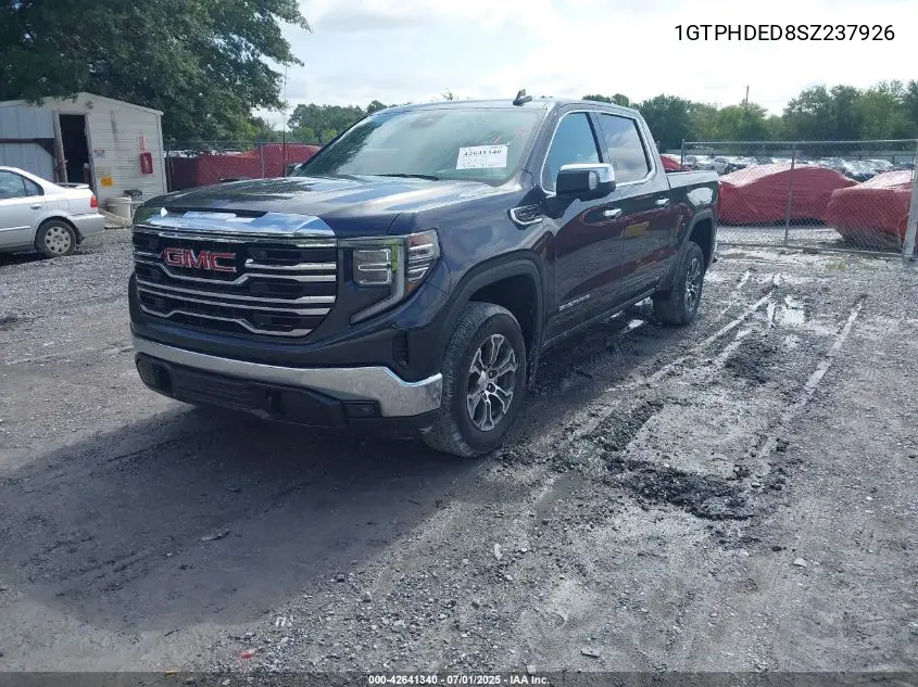 2025 GMC Sierra 1500 2Wd Short Box Slt VIN: 1GTPHDED8SZ237926 Lot: 42641340