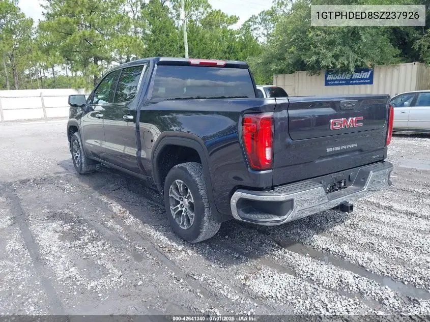 2025 GMC Sierra 1500 2Wd Short Box Slt VIN: 1GTPHDED8SZ237926 Lot: 42641340