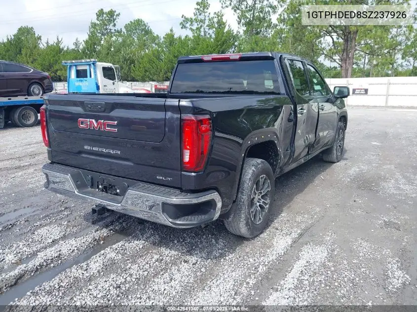 2025 GMC Sierra 1500 2Wd Short Box Slt VIN: 1GTPHDED8SZ237926 Lot: 42641340