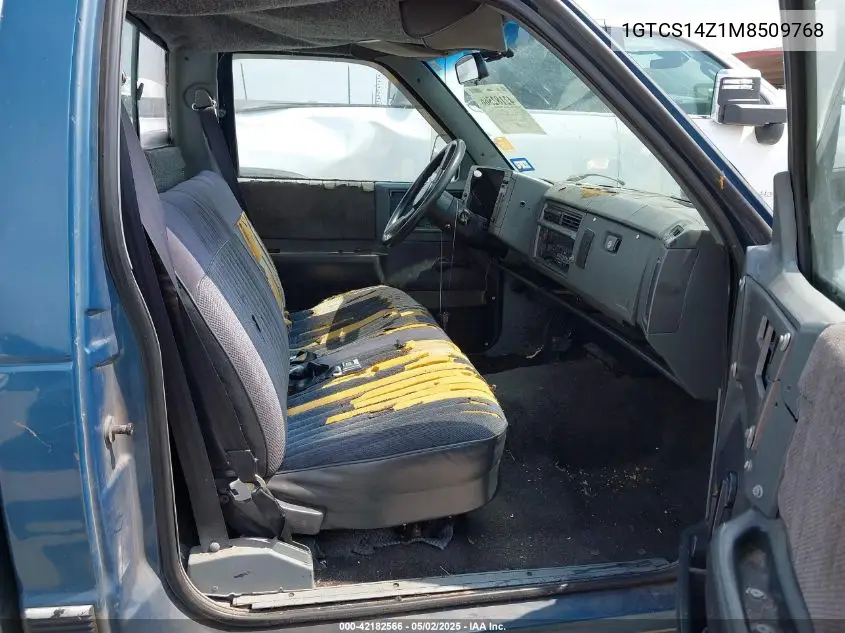 1991 GMC Sonoma VIN: 1GTCS14Z1M8509768 Lot: 42182566