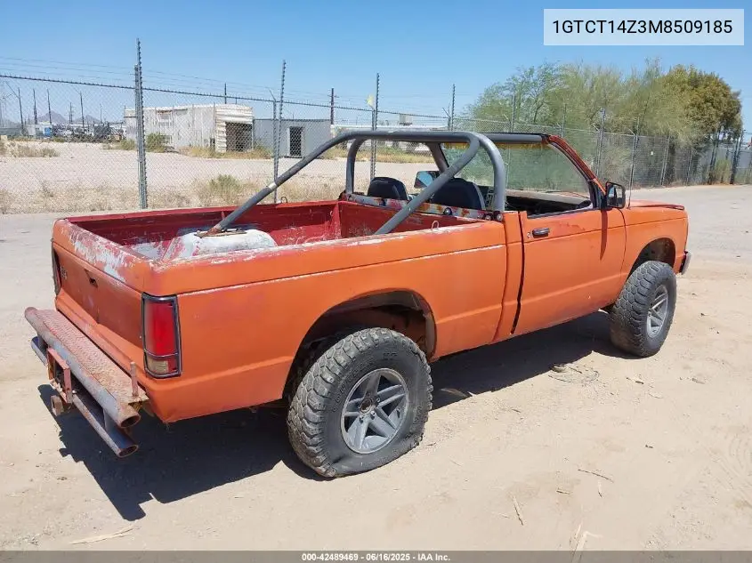 1991 GMC Sonoma VIN: 1GTCT14Z3M8509185 Lot: 42489469