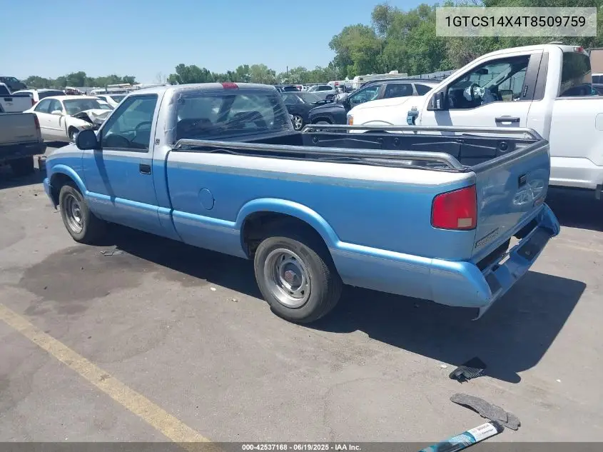 1996 GMC Sonoma VIN: 1GTCS14X4T8509759 Lot: 42537168