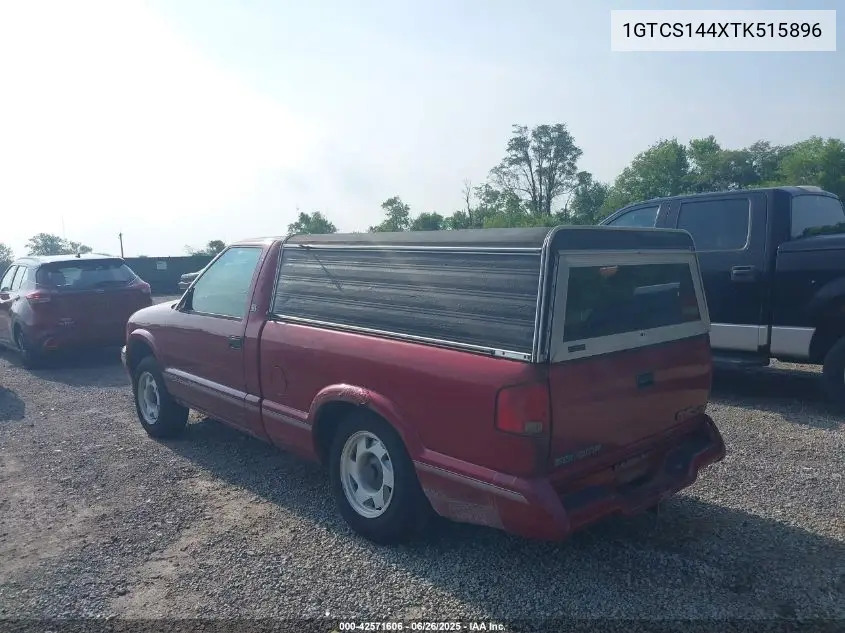 1996 GMC Sonoma VIN: 1GTCS144XTK515896 Lot: 42571606