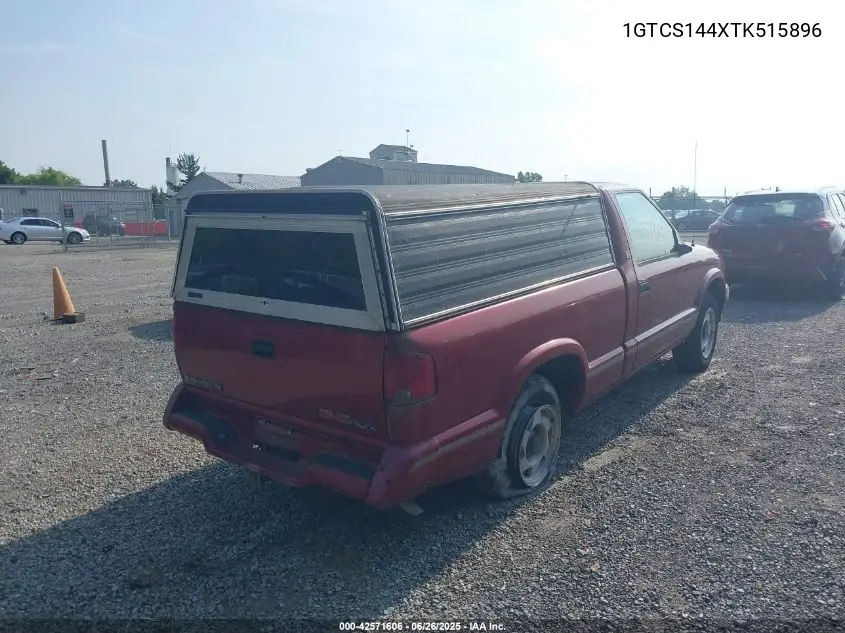 1996 GMC Sonoma VIN: 1GTCS144XTK515896 Lot: 42571606