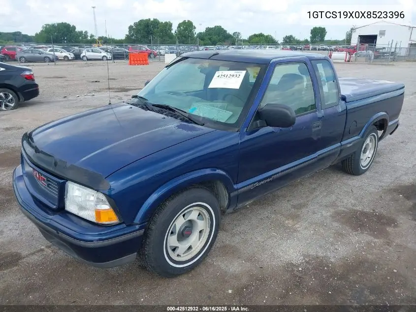 1999 GMC Sonoma Sls VIN: 1GTCS19X0X8523396 Lot: 42512932