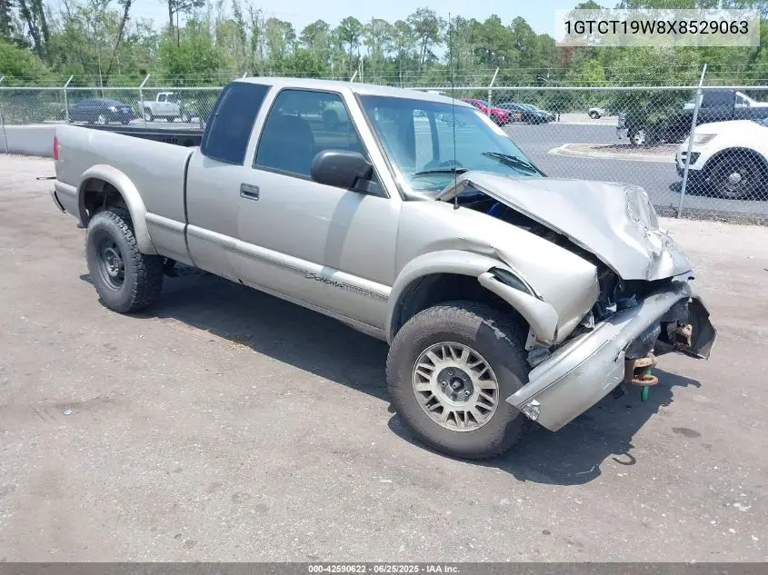 1999 GMC Sonoma Sls VIN: 1GTCT19W8X8529063 Lot: 42590622