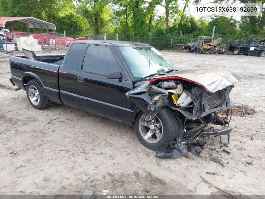 2003 GMC Sonoma Sls VIN: 1GTCS19X638192639 Lot: 42274273