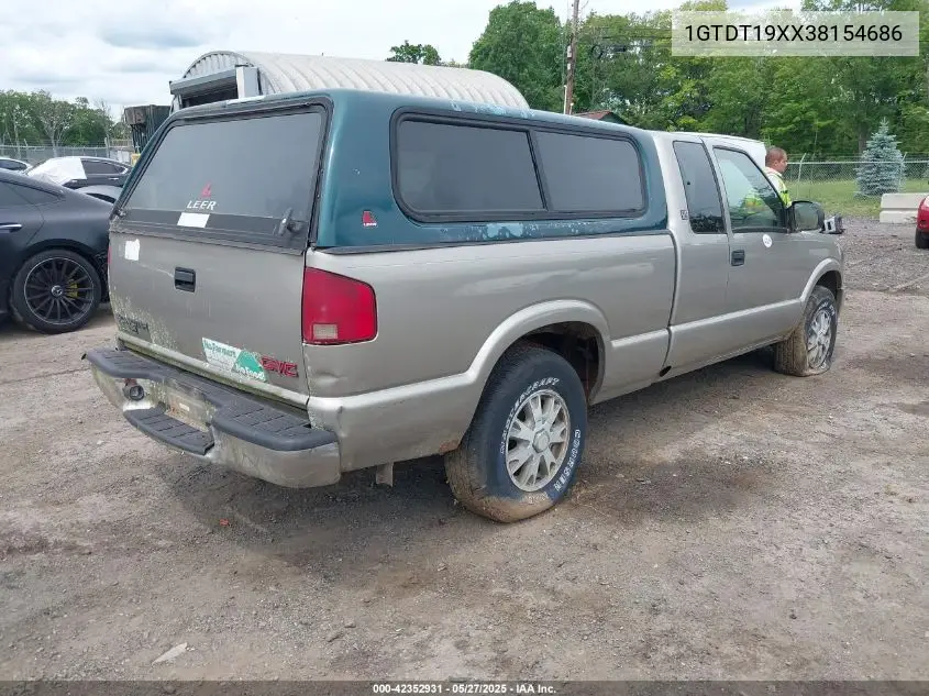 2003 GMC Sonoma Sls VIN: 1GTDT19XX38154686 Lot: 42352931