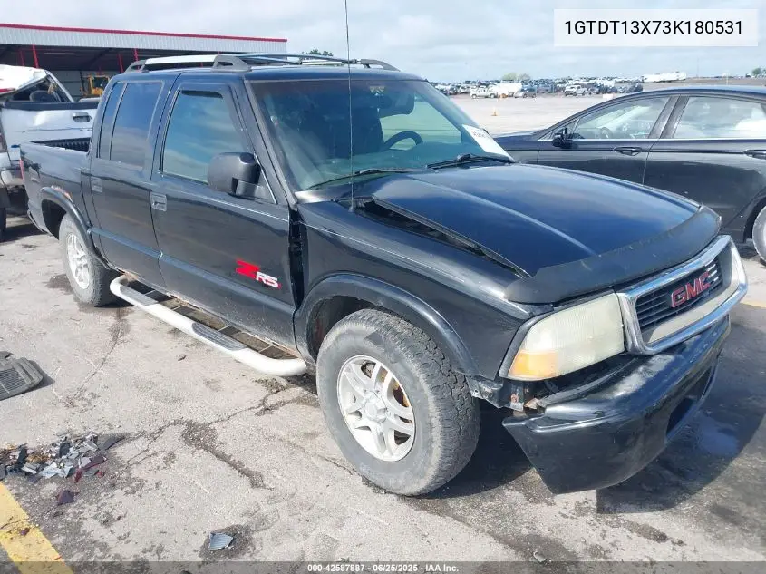 2003 GMC Sonoma Sls VIN: 1GTDT13X73K180531 Lot: 42587887