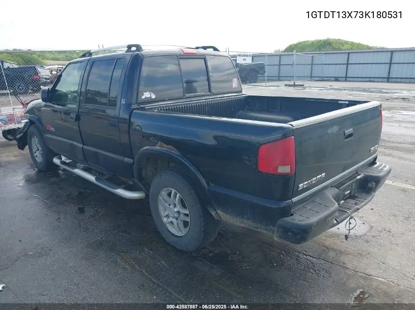 2003 GMC Sonoma Sls VIN: 1GTDT13X73K180531 Lot: 42587887
