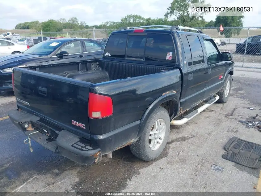 2003 GMC Sonoma Sls VIN: 1GTDT13X73K180531 Lot: 42587887