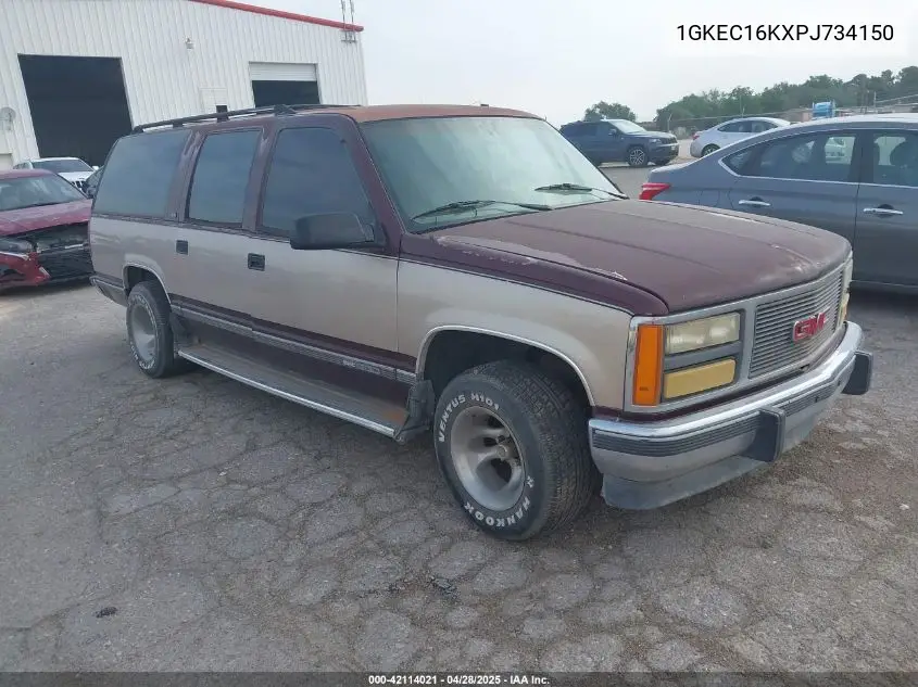 1993 GMC Suburban C1500 VIN: 1GKEC16KXPJ734150 Lot: 42114021