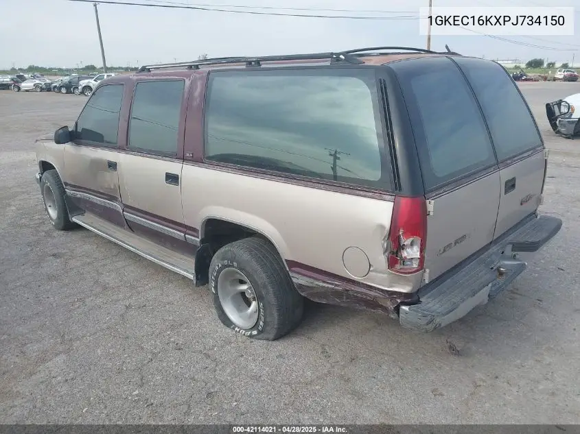 1993 GMC Suburban C1500 VIN: 1GKEC16KXPJ734150 Lot: 42114021
