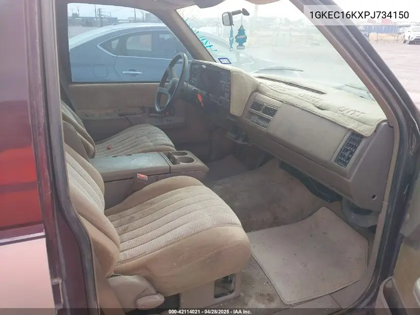 1993 GMC Suburban C1500 VIN: 1GKEC16KXPJ734150 Lot: 42114021