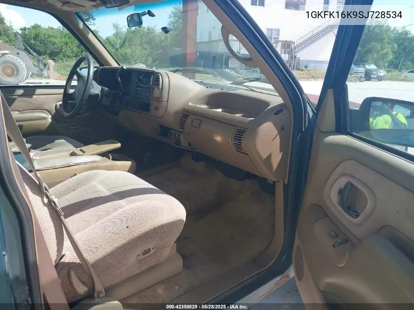 1995 GMC Suburban K1500 VIN: 1GKFK16K9SJ728534 Lot: 42358029