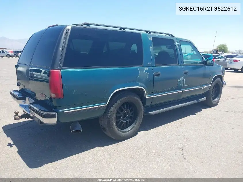 1996 GMC Suburban C1500 VIN: 3GKEC16R2TG522612 Lot: 42544124